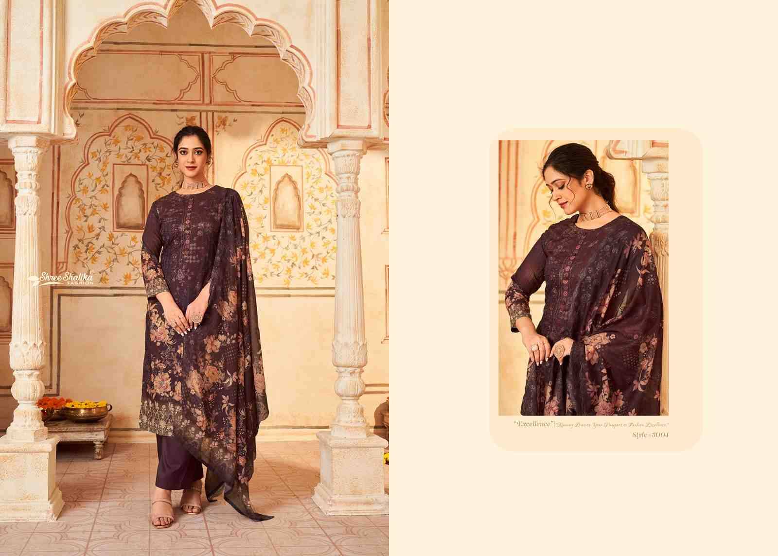 MAHJABEEN VOL-3 BY SHREE SHALIKA FASHION 3001 TO 3008 SERIES BEAUTIFUL STYLISH ANARKALI SUITS FANCY COLORFUL CASUAL WEAR & ETHNIC WEAR & READY TO WEAR COTTON DIGITAL PRINT DRESSES AT WHOLESALE PRICE